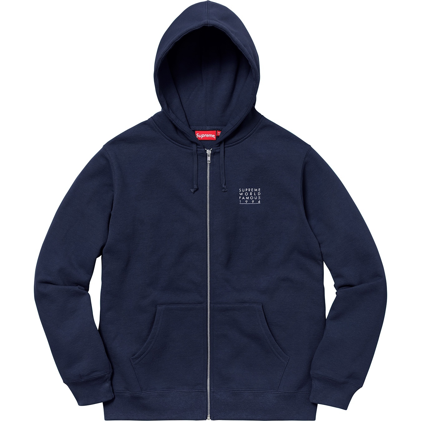 World Famous Zip Up Hooded Sweatshirt view 9